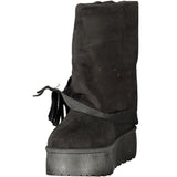 Laura Biagiotti Nero Polyurethane Womens Boot