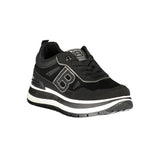 Laura Biagiotti Black Polyurethane Women's Sneaker