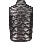Blauer Black Fabric Men's Vest