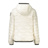 Blauer White Polyamide Women's Jacket with Hood