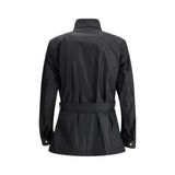 Belstaff Black Cotton Full-Length Jacket