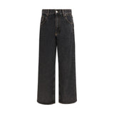 Sunflower Black Cotton Jeans Denim