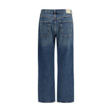 Citizens of Humanity Blue Organic Cotton Straight-Leg Jeans