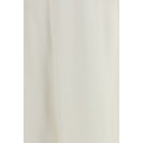 Brunello Cucinelli Beige Wool Oves Aries Midi Skirt