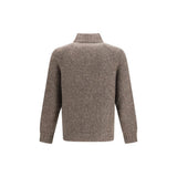 Brunello Cucinelli Beige Cashmere Cardigan