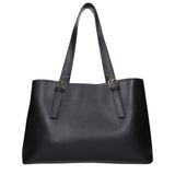 Versace Black Leather Shoulder Bag