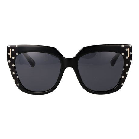 Moschino Black Acetate Sunglasses