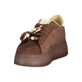 Laura Biagiotti Brown Polyurethane Women's Sneaker
