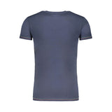Aeronautica Militare Blue Cotton Men's T-Shirt