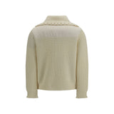 Moncler Grenoble Beige Wool Oves Aries Cardigan