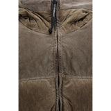 C.P. Company Brown Polyamide Full-Length Jacket