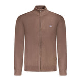 Norway 1963 Brown Polyester Men's Sweater