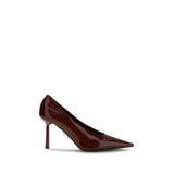 Prada Bordeaux Goatskin High Heel Pumps