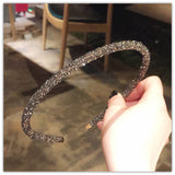 Sparkling Rhinestone Thin Headband Hair Accessory