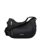 Liu Jo Black Polyester Crossbody Bag