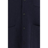 Aragona Cashmere Blue Cashmere Cardigan