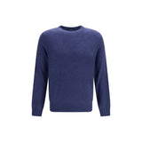 Aragona Cashmere Blue Cashmere Sweater