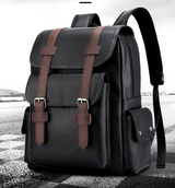 Men's Canvas Casual Outdoor Travel Backpack for Laptops