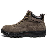 Men's Waterproof Leather Hiking Boots for Fall/Winter