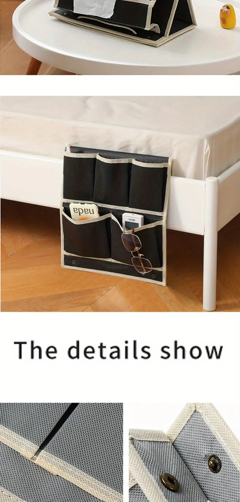 Wall Hanging Storage Organizer for Dormitory Use