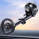 pop-tech for Magsafe Car Mount[Dashboard Windshield] Ultra Magnetic Phone Holder for Car Magnet Suction Cup Phone Mount for Magsafe Case iPhone 16 Pro Max 15 14 13 12 Plus Smartphones & Mini Tablet