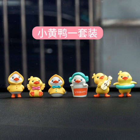 Creative Cartoon Duck Car Decor for Center Console