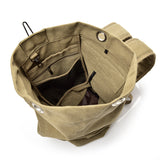 High-Capacity Canvas Backpack for Hiking Adventures