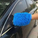 Chenille Car Wash Gloves and Cleaning Cloth Tool