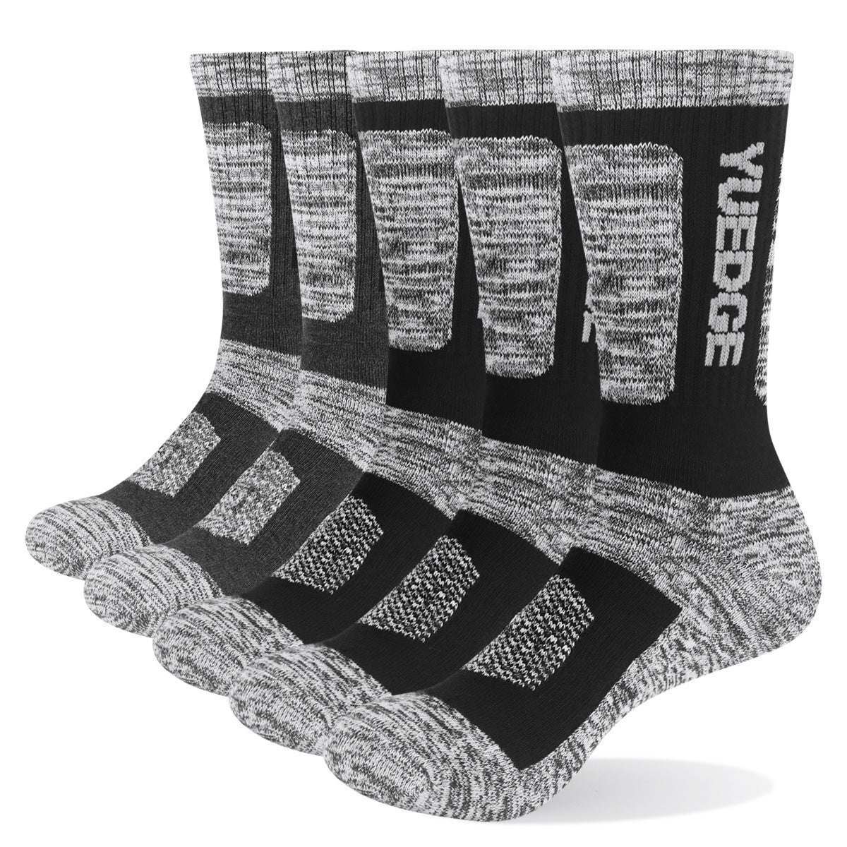 Men's Cotton Thick Outdoor Sports Socks for Hiking