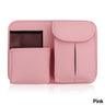 Universal PU Leather Car Seat Back Organizer Bag