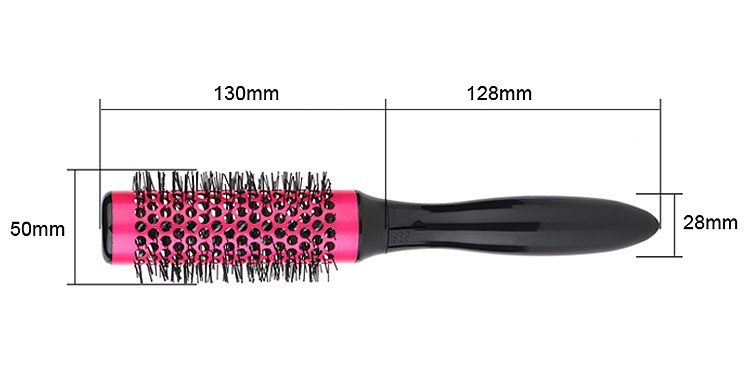 Large Aluminum-Copper Hair Styling Comb (50mm)