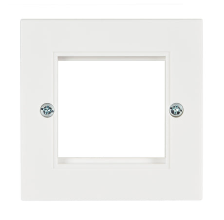 AV:Link Wall Plate Frame Single 2 Modules 122.500UK