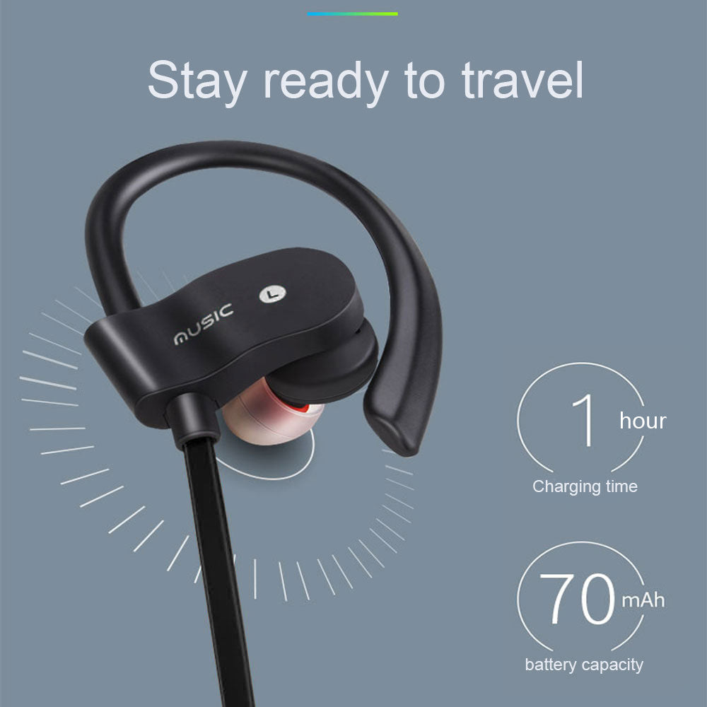 Wireless Bluetooth Sports Neck Hanging Headphones