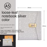Locked Diary Hand Ledger for Stationery Records