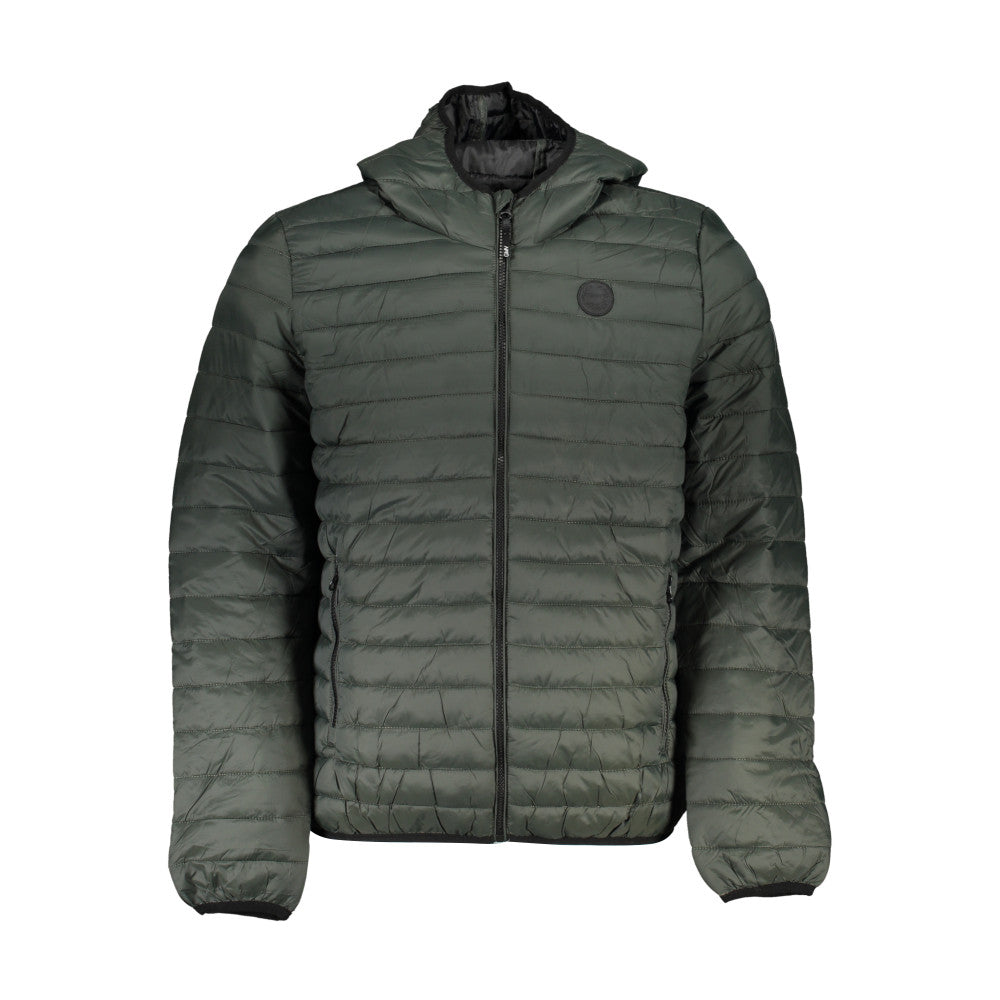 Gian Marco Venturi Jacket with Hood Forest Green - Men's