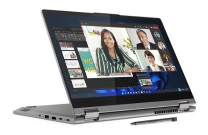 LENOVO NOTEBOOK THINKBOOK 14s YOGA G3 IRU, INTEL i5-1335U, 1.3-4.6GHz/12MB, 10 CORES, 16GB, 512GB SSD M.2 2242, 14' FHD, IPS, ANTIGL, TOUCH, INTEL IRIS XE GRAPHICS, WIFI, LAN, USB, USB4, USB-C, HDMI, WIN 11 PRO, 3YW, MINERAL GREY