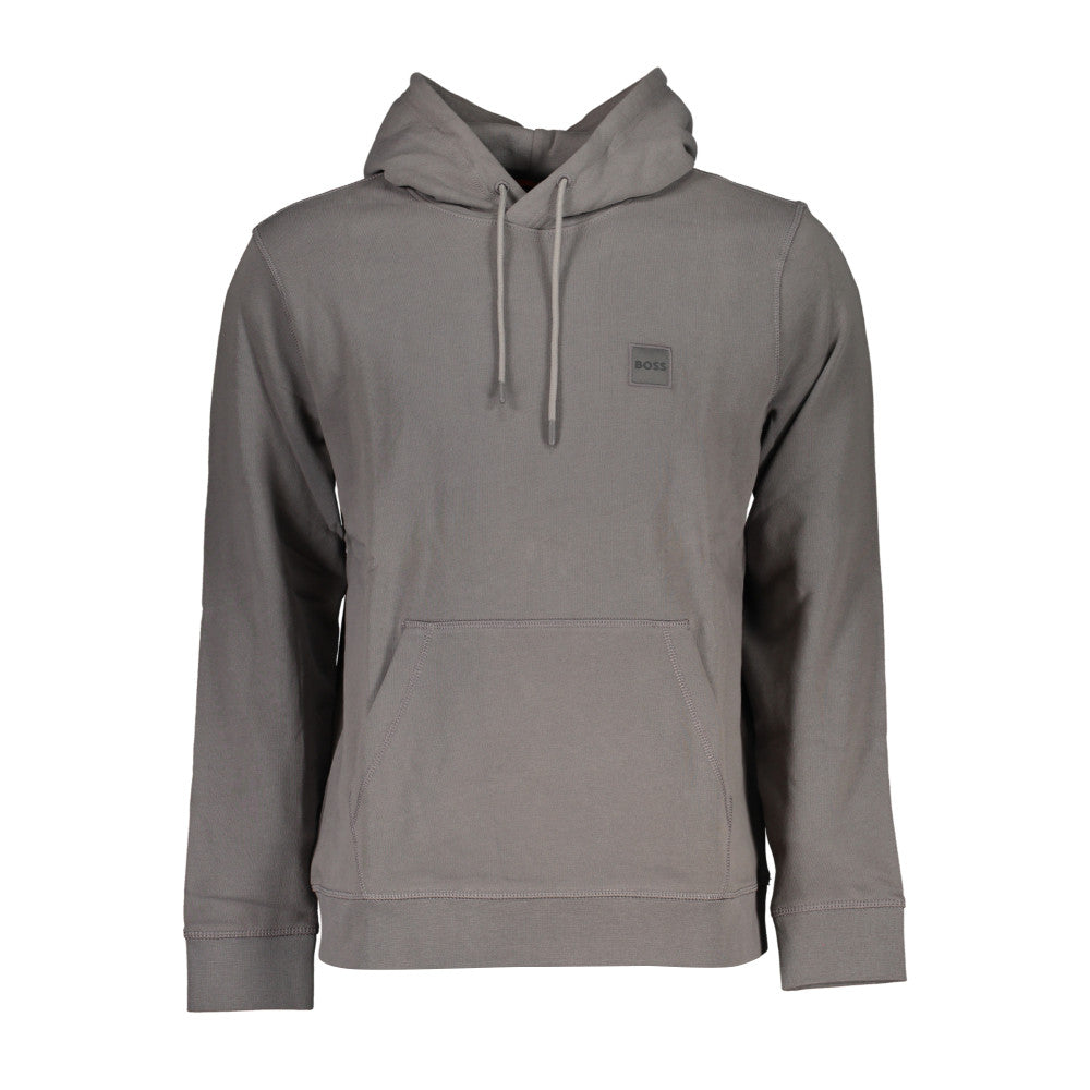 Hugo Boss Long Sleeved Sweatshirt Grey - Men's