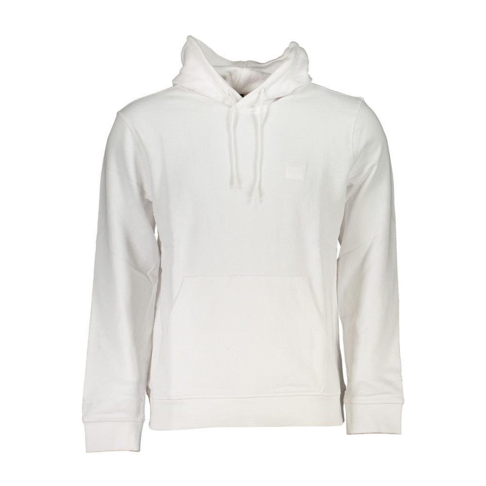 Hugo Boss Long Sleeved Sweatshirt White - Men's