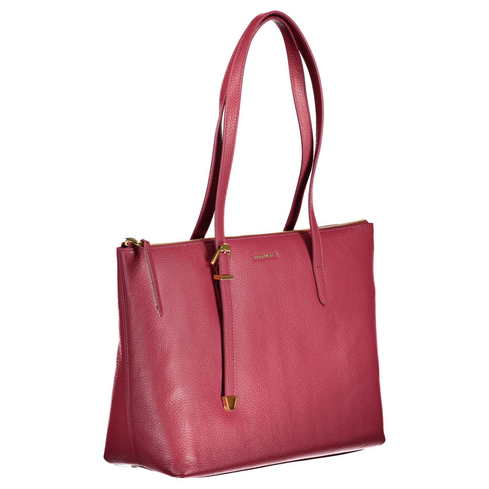 Coccinelle Leather Shoulder Bag Red - Women's