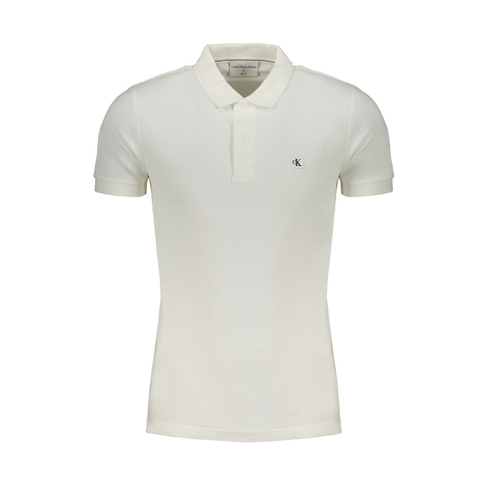 Calvin Klein Polo Shirt White - Men's