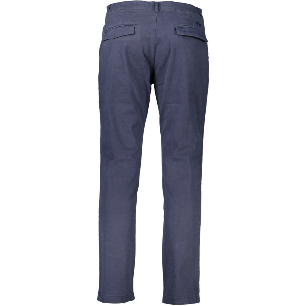 La Martina Slim Fit Trousers Light Blue - Men's