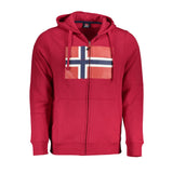 Norway 1963 Sweatshirt with Zip Bordeaux - Men's