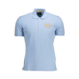 La Martina Short Sleeved T-Shirt Baby Blue - Men's