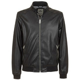 Fred Mello Eco-Leather Jacket Black - Men's