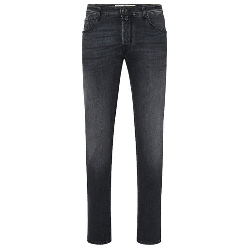 Jacob Cohën Slim Fit Denim Trousers Black - Men's