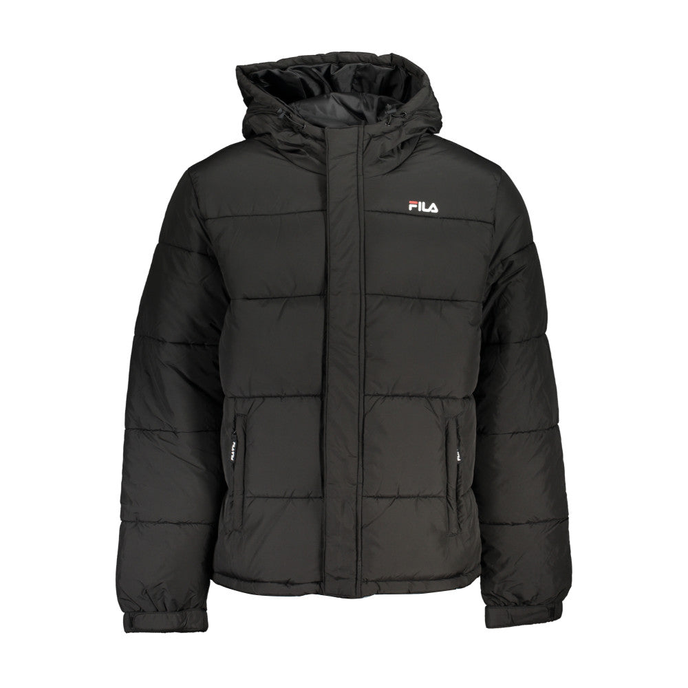 Fila Long Sleeved Jacket with Hood Black - Men's