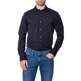 Tommy Hilfiger Cotton Shirt Black - Men's