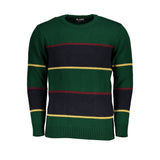 U.S. Grand Polo Sweater Green/Blue Navy - Men's