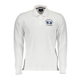 La Martina Long Sleeved T-Shirt White - Men's