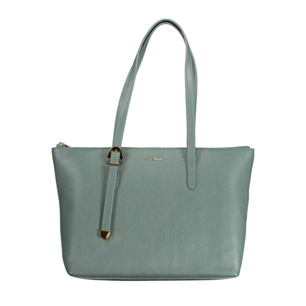 Coccinelle Leather Shoulder Bag Green - Women's